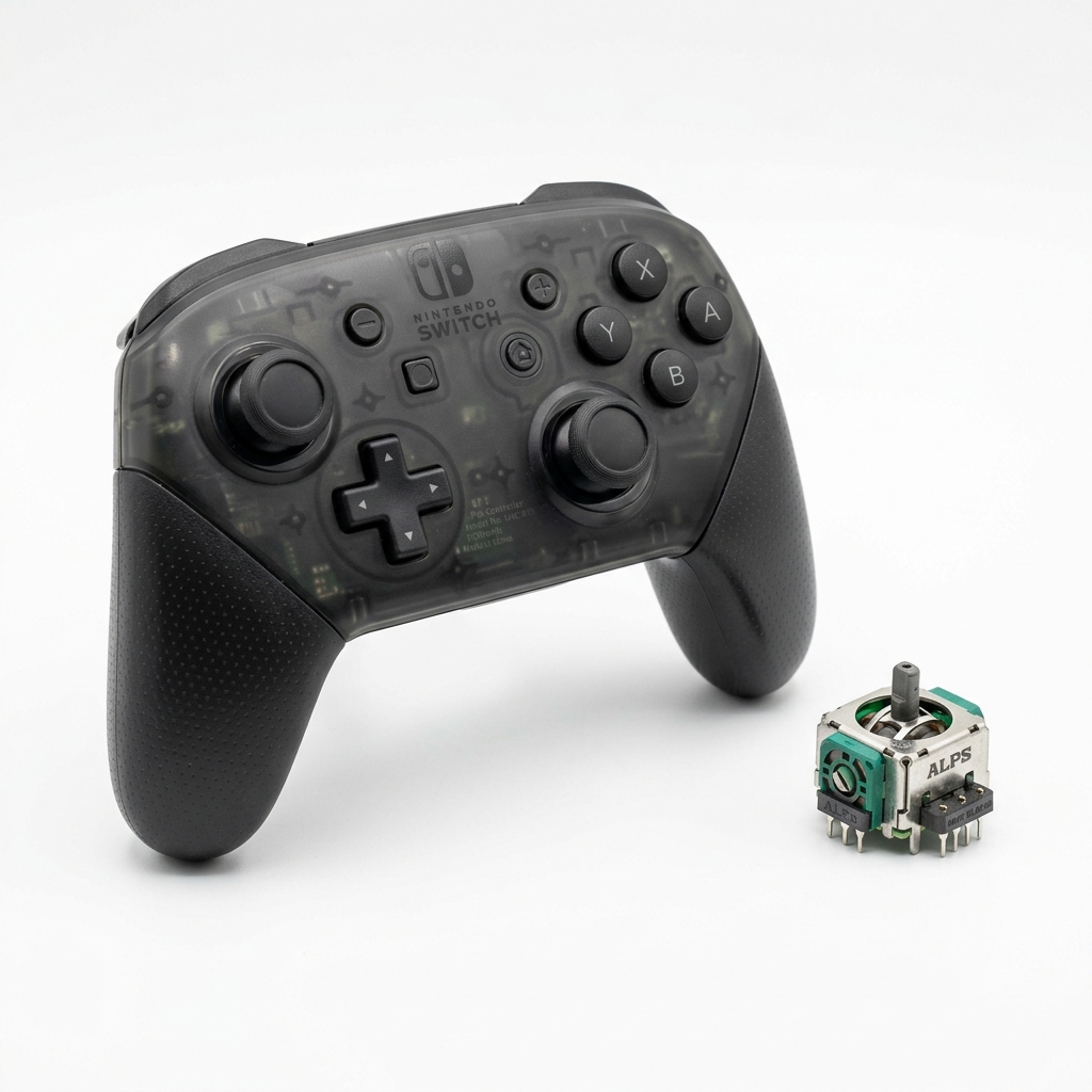 Nintendo Switch Pro Controller Analog Stick Reparatur