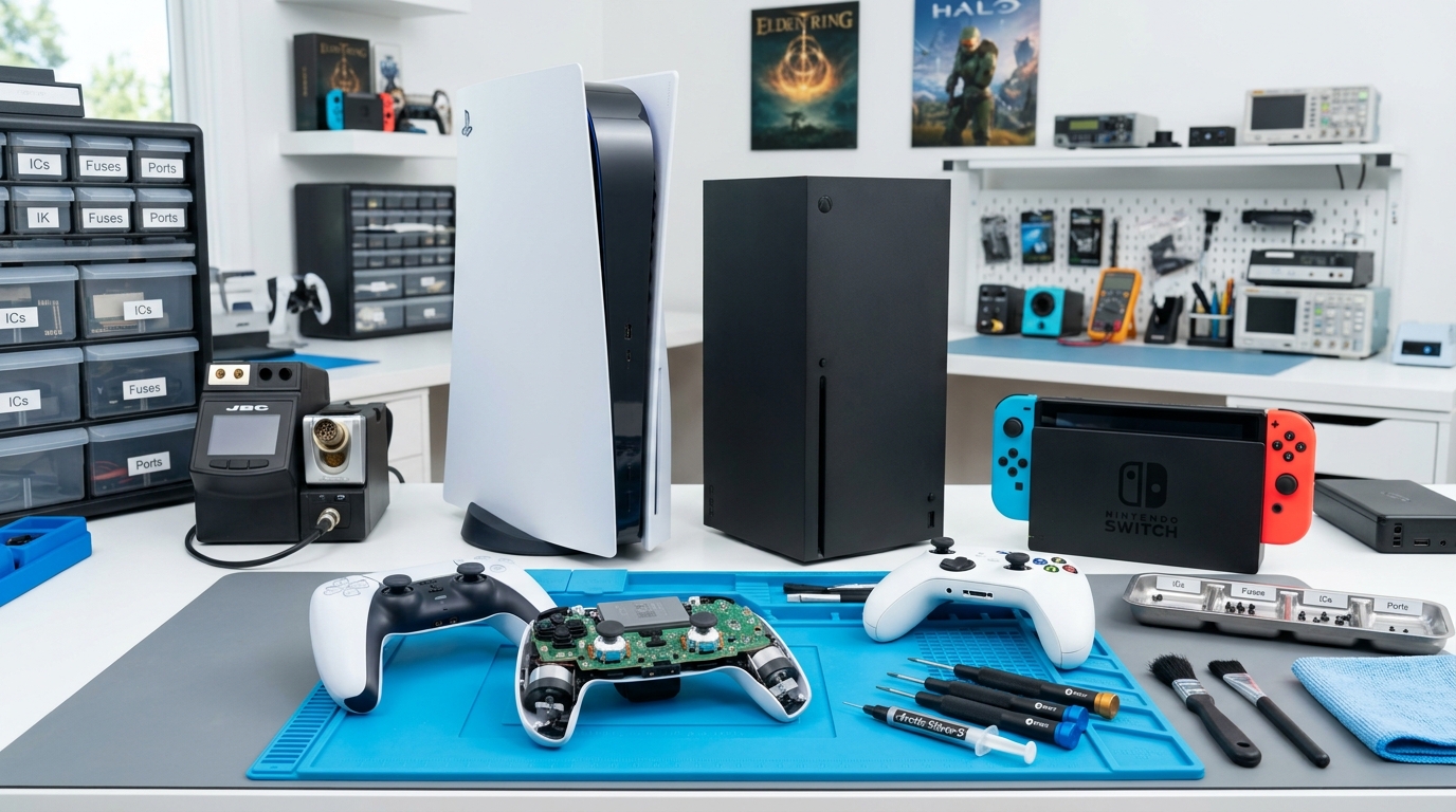 Konsolen & Controller Reparatur und Reinigung