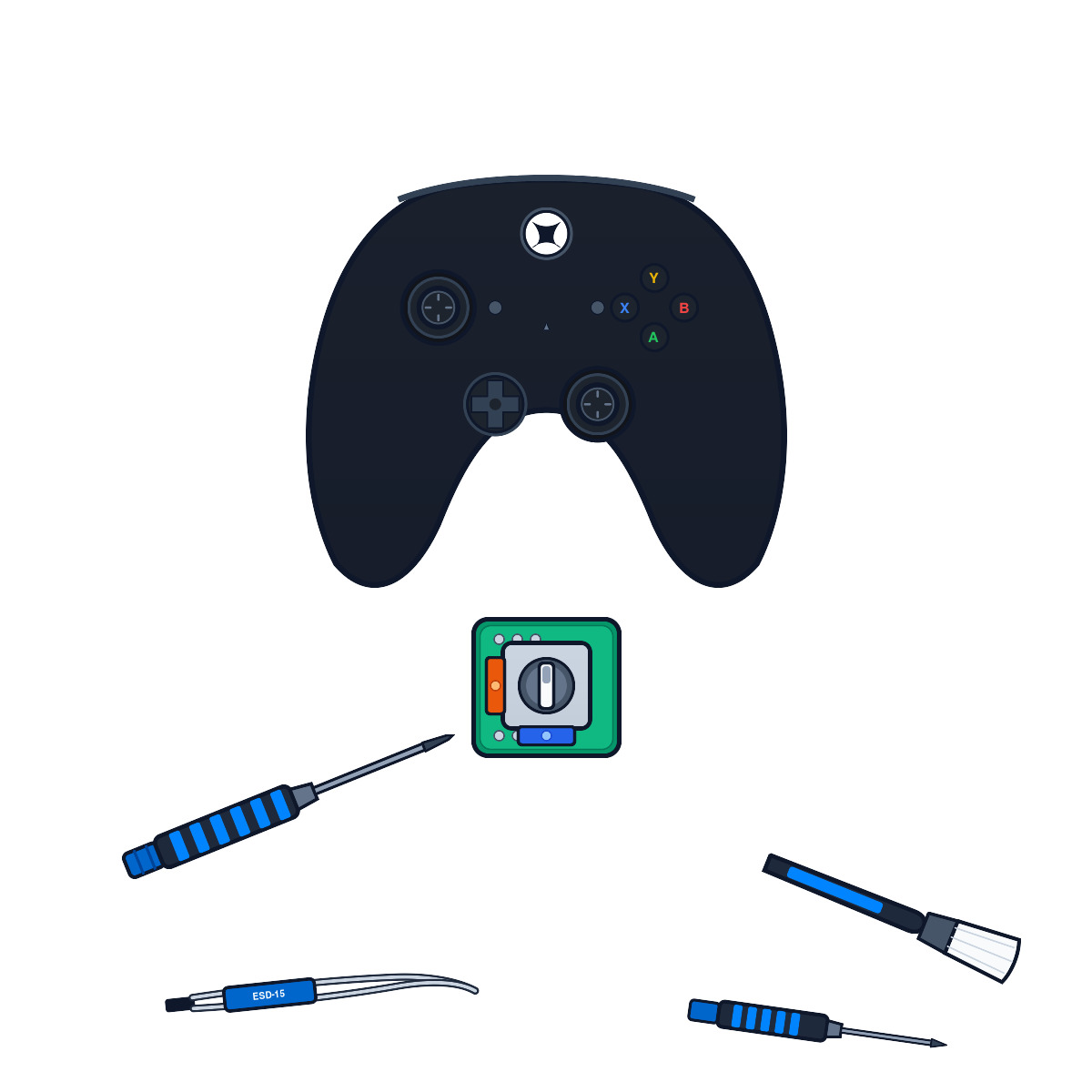 Xbox Series & One Controller Stick Drift Reparatur